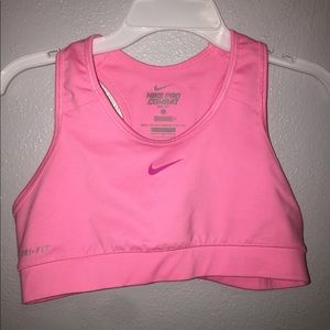 Nike pink sports bra✨